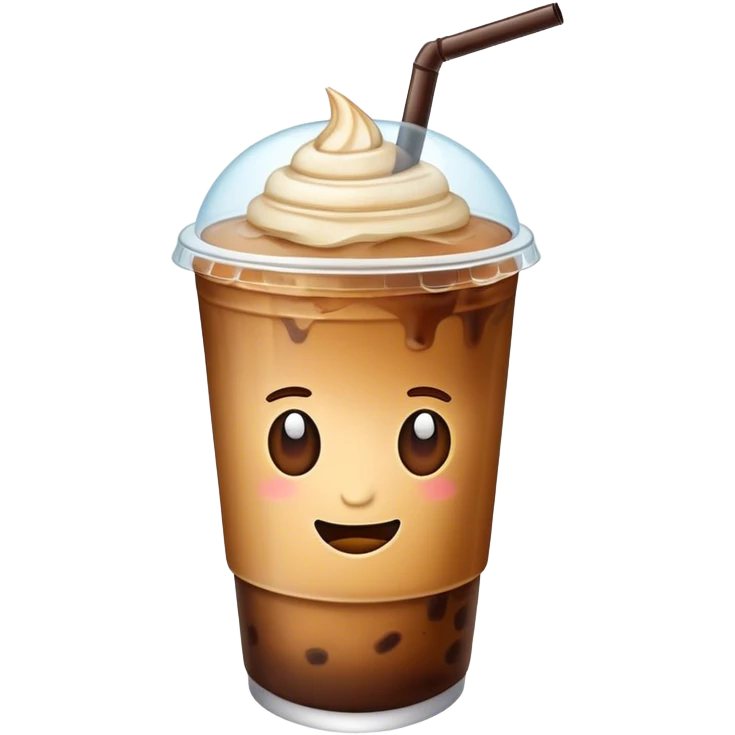 iced coffe emoji