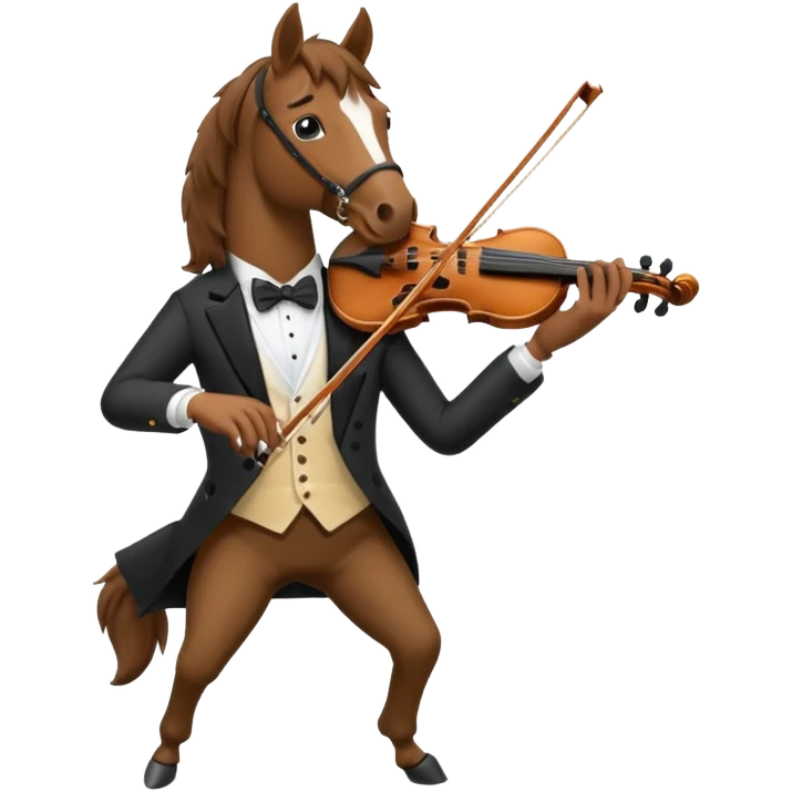 horse Musician emoji