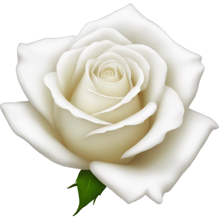 a white rose  emoji