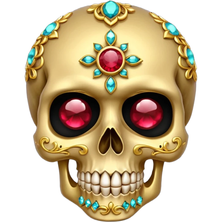 Skull emoji looking rich no for editing  emoji
