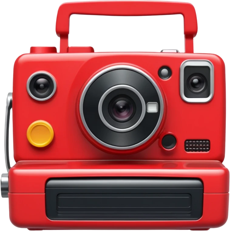 red Instant Camera emoji