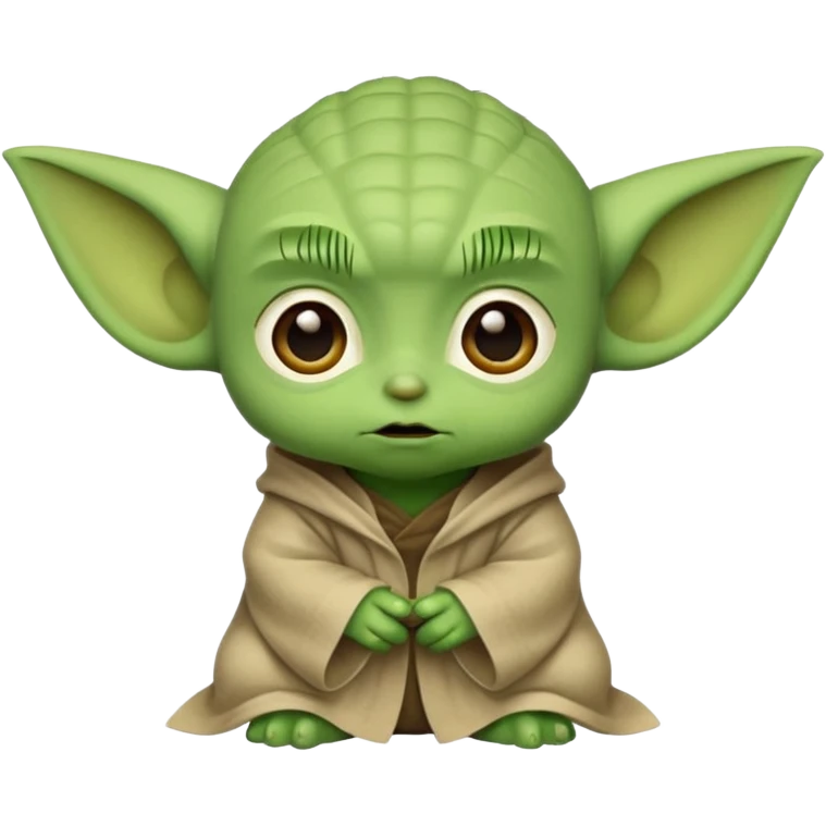 Mini yodas cuquis  emoji