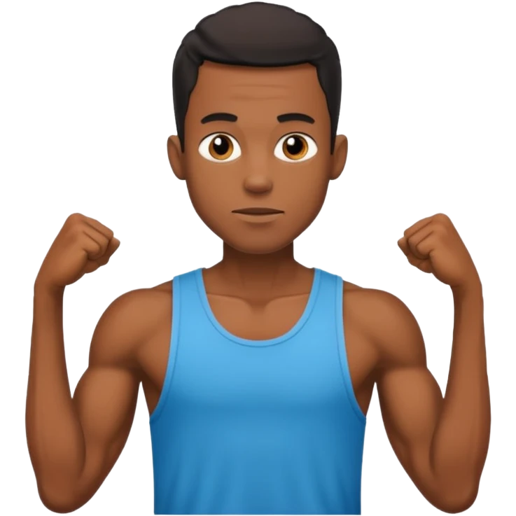 Skinny black man with gyatt emoji