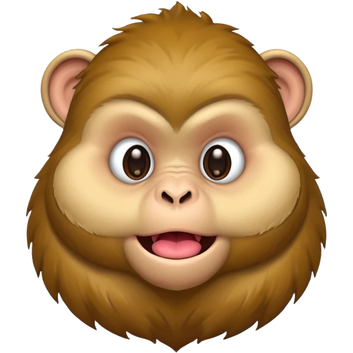 fat monkey fat fat sassy emoji
