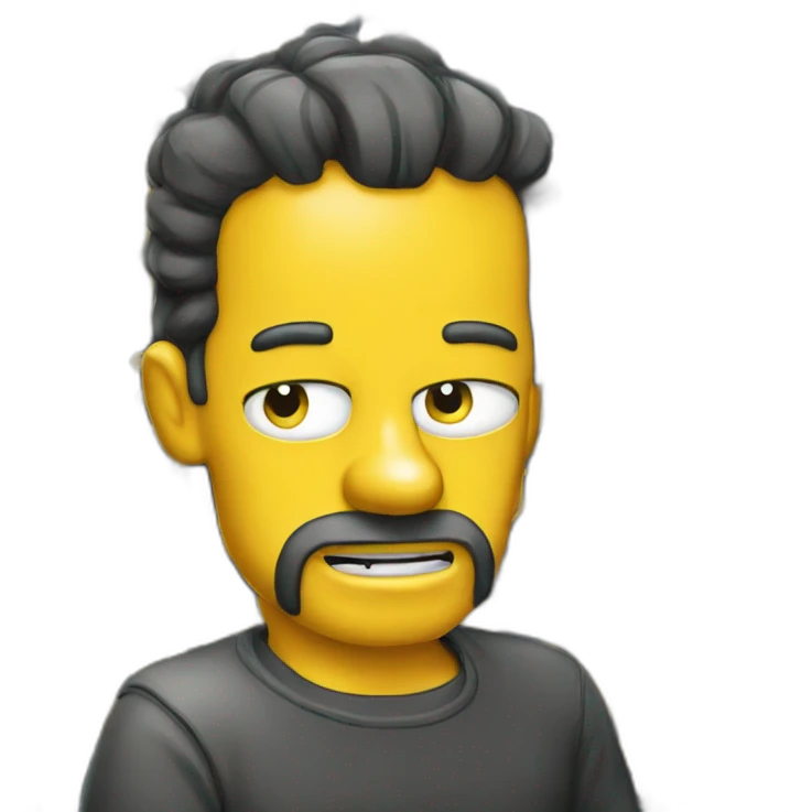 Omer Simpson emoji