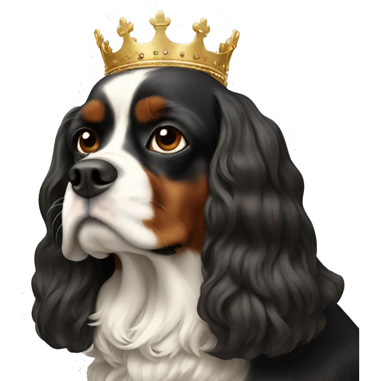 King Charles III with Crown emoji