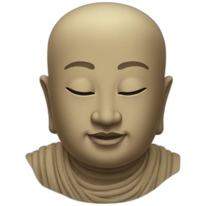 le gros bouddha emoji