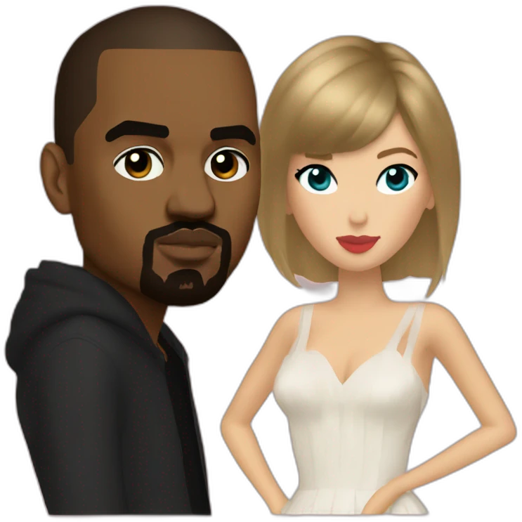 kanye grammys taylor swift emoji