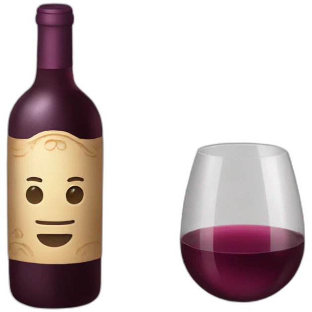 Psykokwak wine  emoji