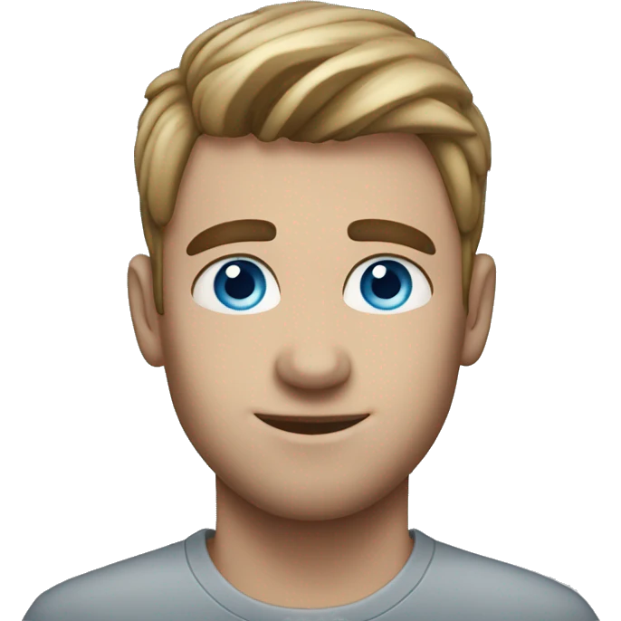 boyfriend, blue eyes emoji