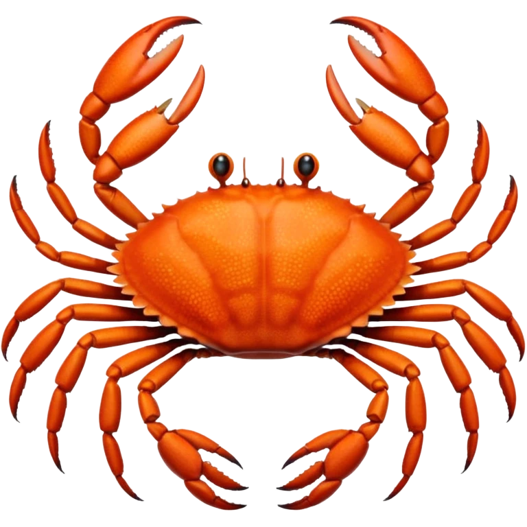Eight legged crab emoji