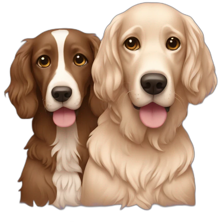 Couple with sprocker emoji