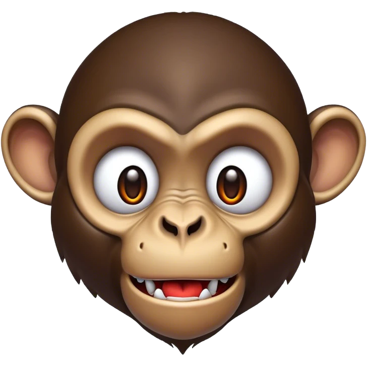 Evil killer monkey  emoji
