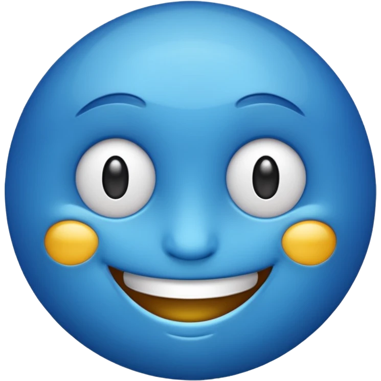 Blue emoji  emoji