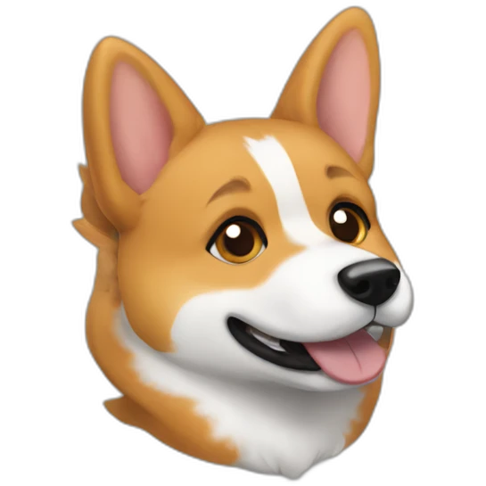 Corgi naruto ninja emoji