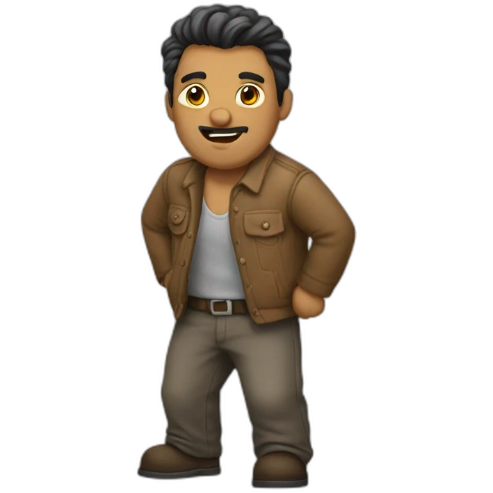 hombre fregando emoji