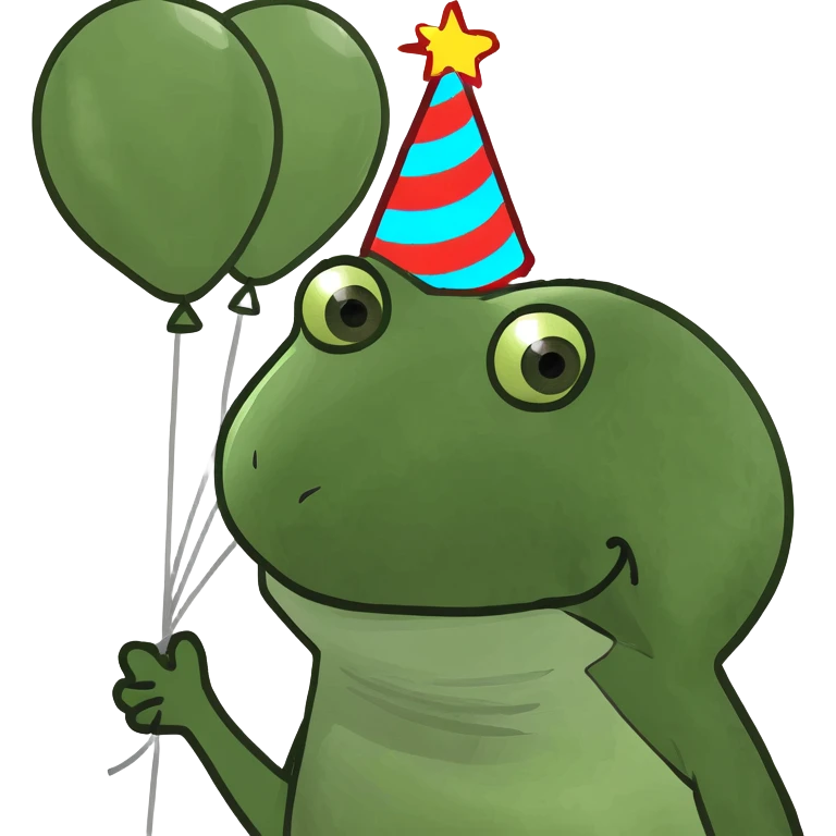 Birthday balloons emoji