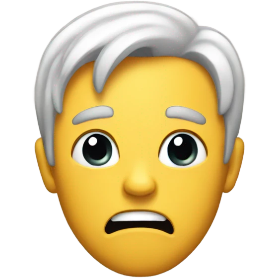 Moaning emoji emoji