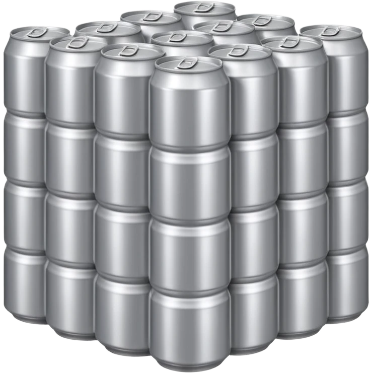 stack of many beer cans emoji