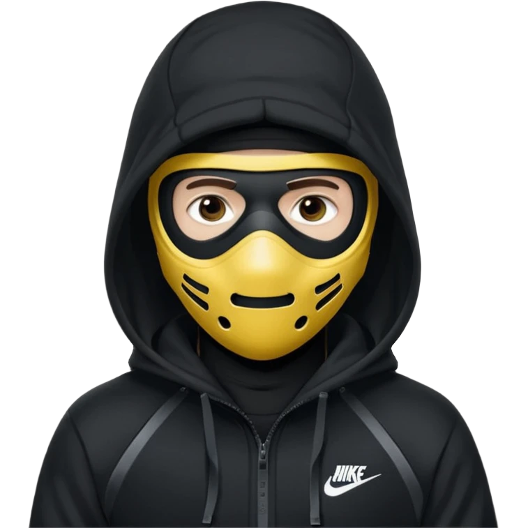 White person wearing a Nike Tex with hood and ski mask co all black and https://encrypted-tbn0.gstatic.com/images?q=tbn:ANd9GcTQEV3H5Fpq8Dp-ki2RTwgbdHqMsKZzDtarA9ywqiFzKVKjxdLc5Fq9yDOax7-XC4trueI2pFuItpqM_TVrGODdDG5la_rbm9lB8utSLKXm&s=10 emoji
