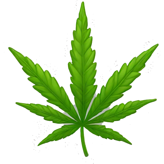 Weed joint emoji