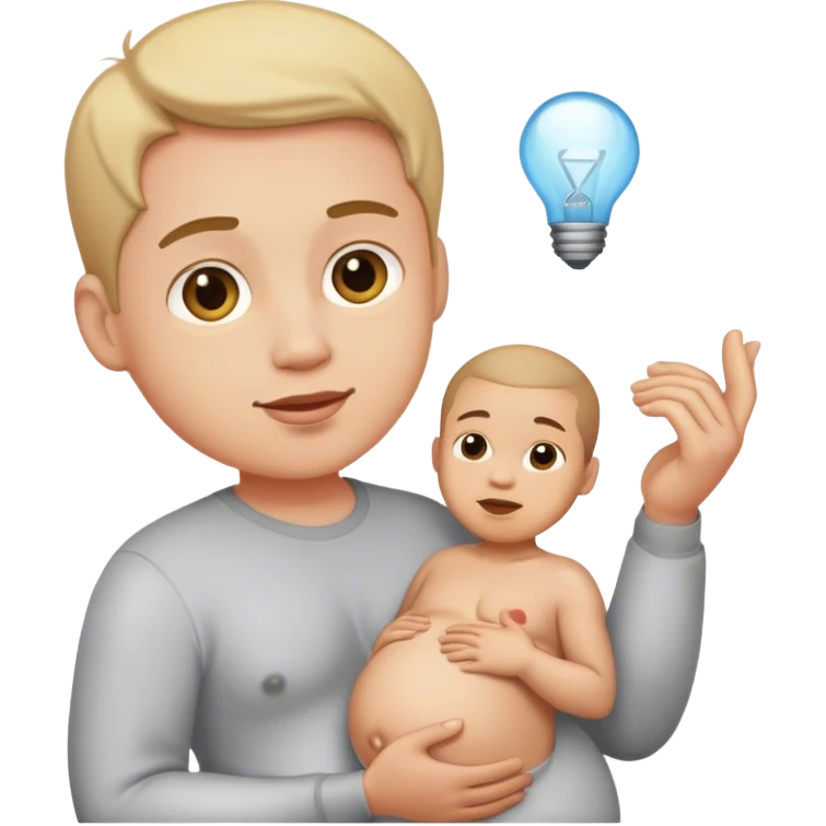 pregnant man emoji