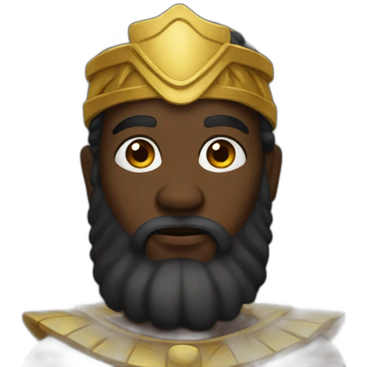 Black god emoji