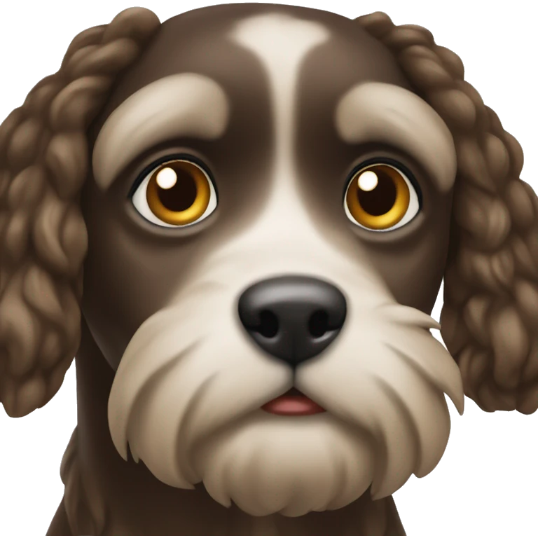 🐶👩🏽‍🦱 emoji