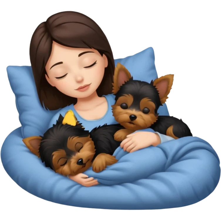 Брюнетка спит с йорком emoji