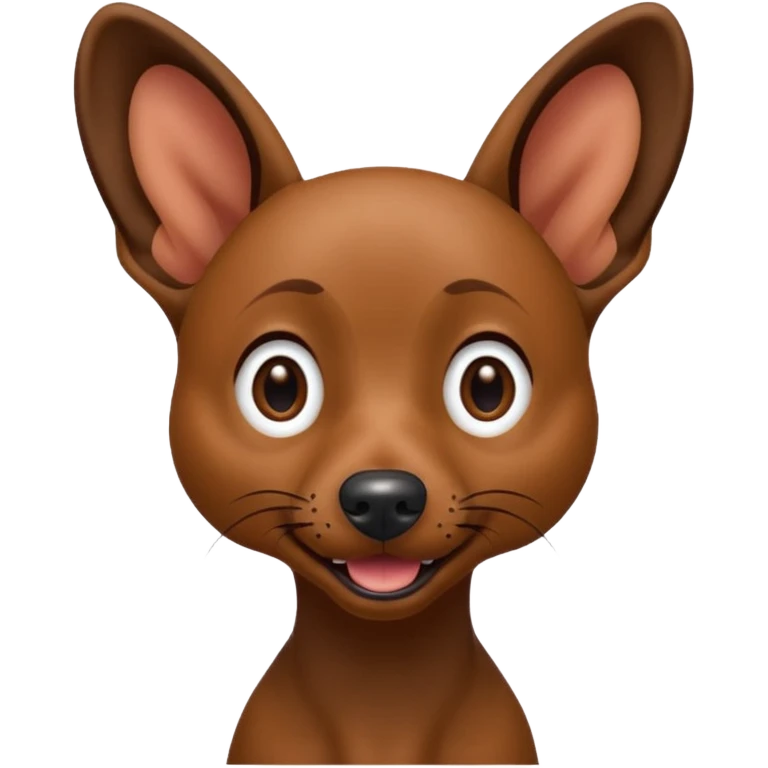 Xoloitzcuintle Dog silly goofy expression emoji
