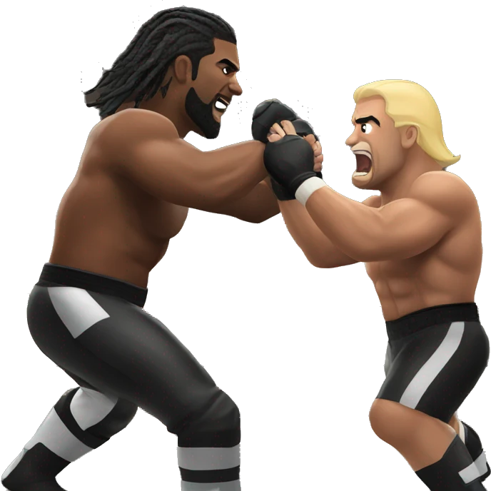 wwe fight emoji