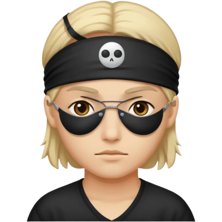 working with eye patches emoji