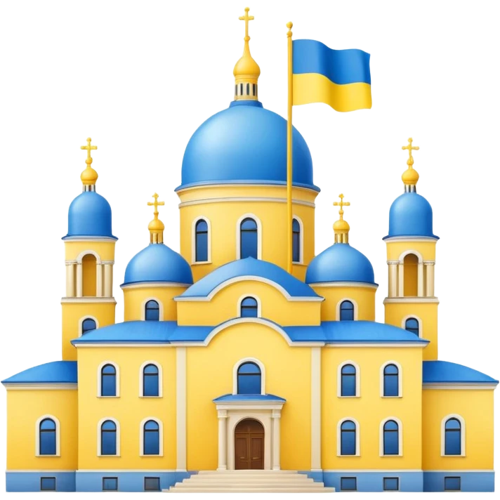 make the png emoji of the great state building of Ukraine emoji
