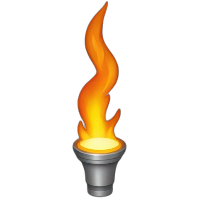 flame torch emoji