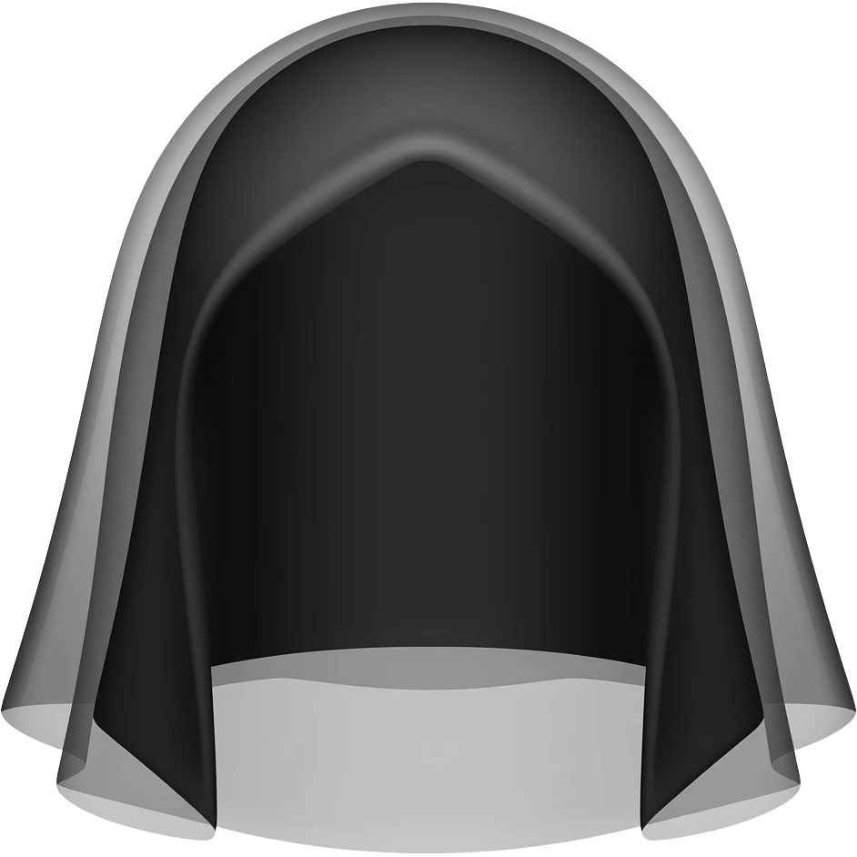 Siyah yas kurdalesi emoji