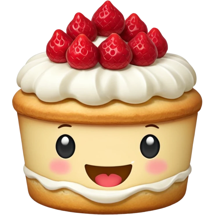 Shortcake emoji