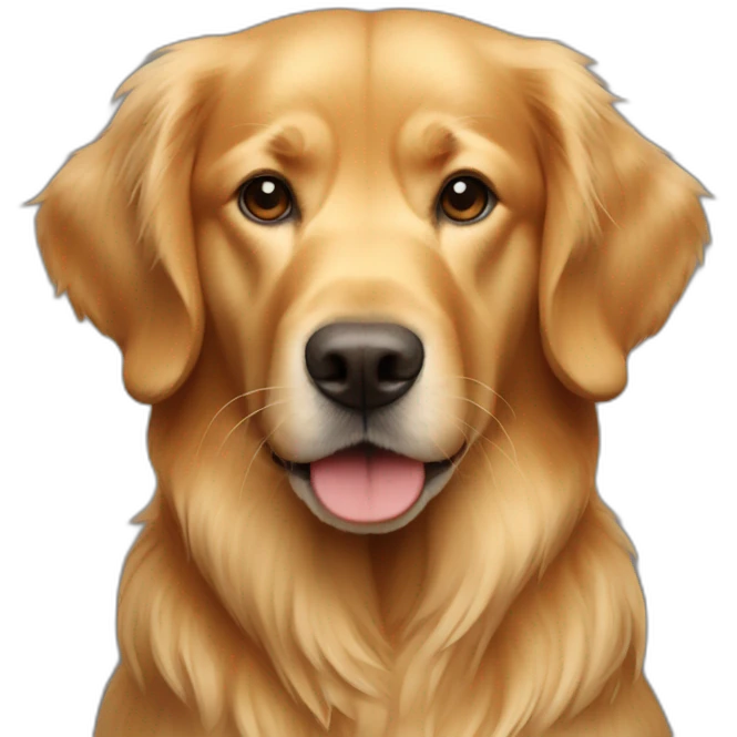 golden retriver red beany emoji