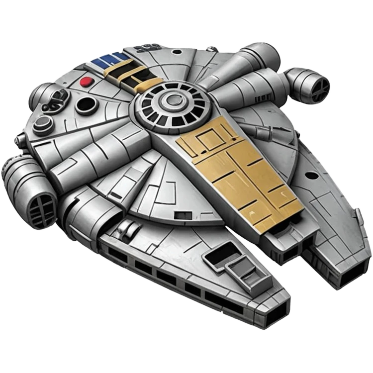 Star Wars millennium falcon emoji
