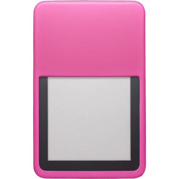 Pink Kindle emoji