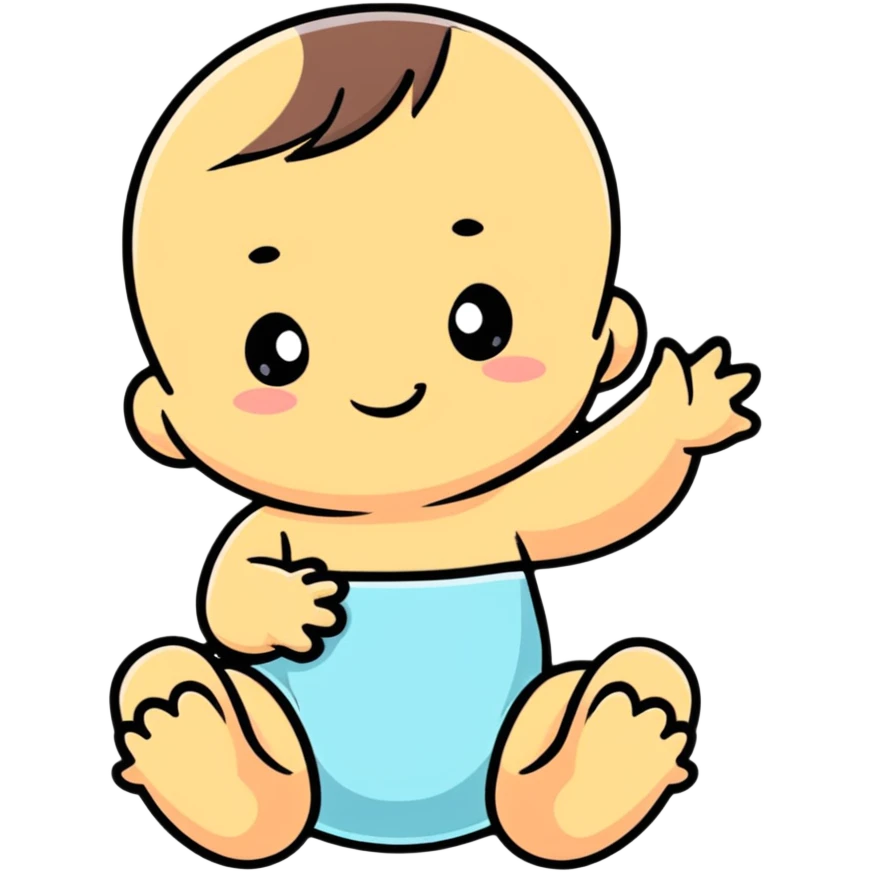 cute baby emoji