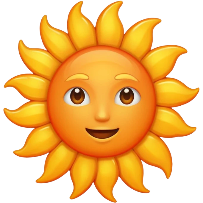 Sun cool emoji