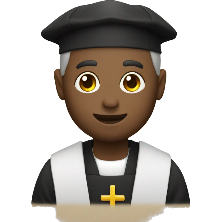 priest holding host emoji