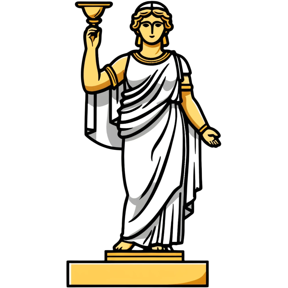 female greek statue emoji