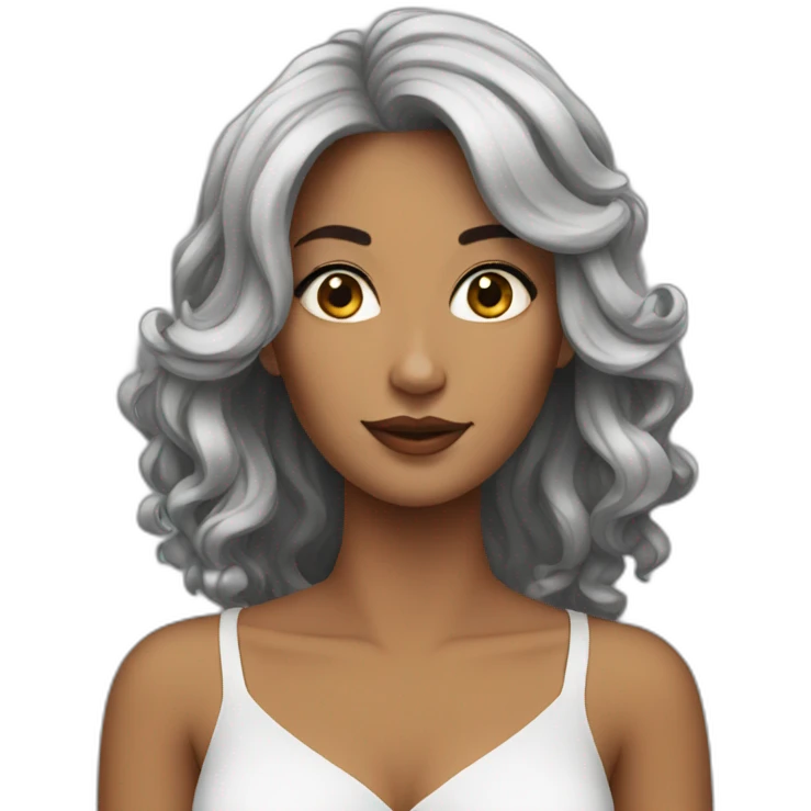 Very beautiful woman emoji