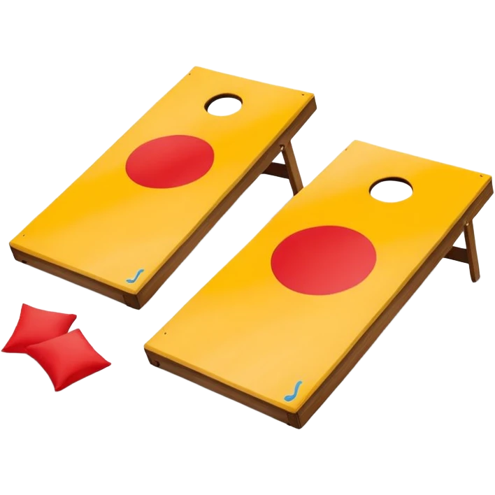 Cornhole emoji
