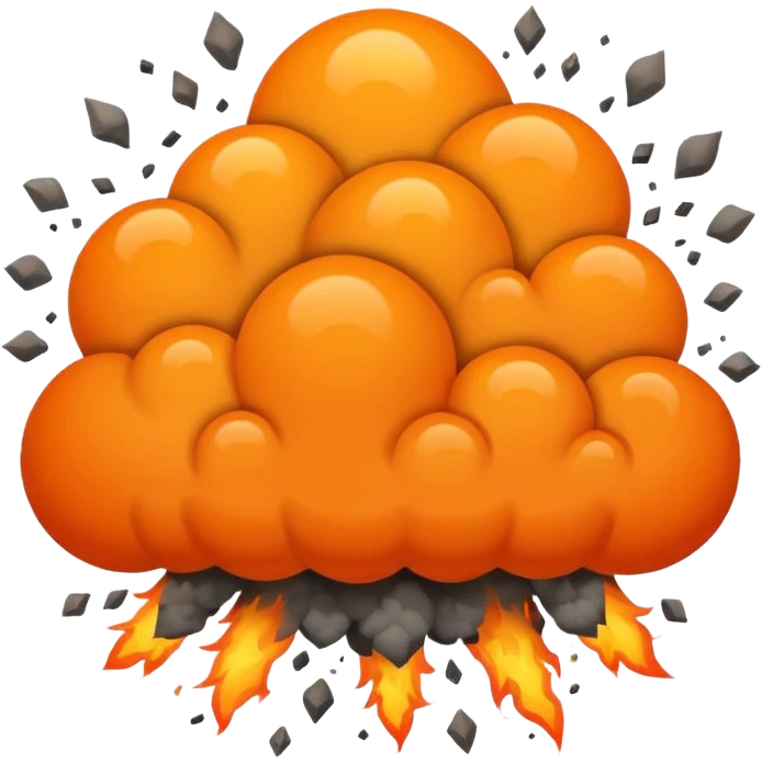 without face please, more like an explosion emoji