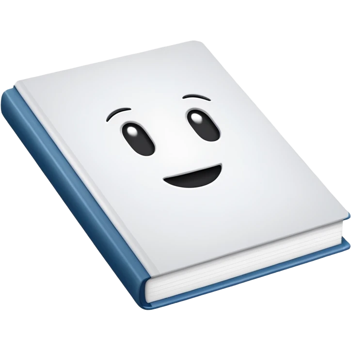 Open new book emoji