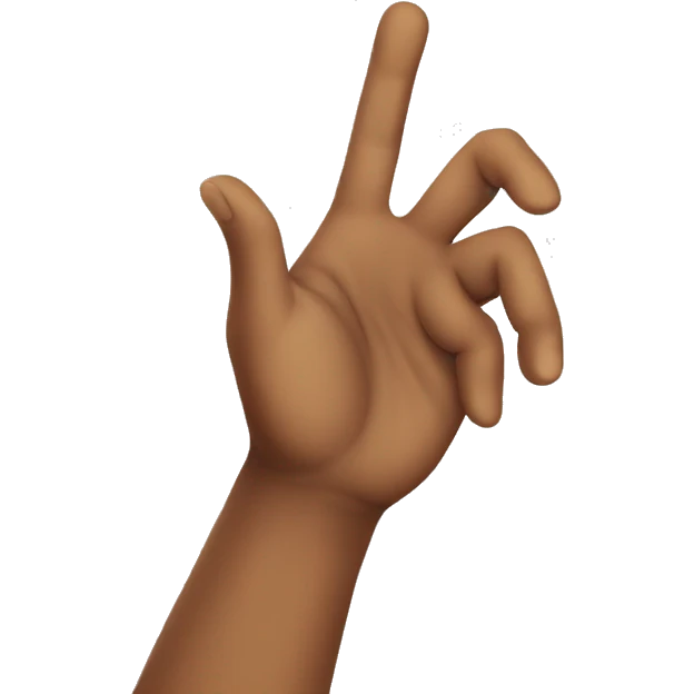 Hand love sign emoji