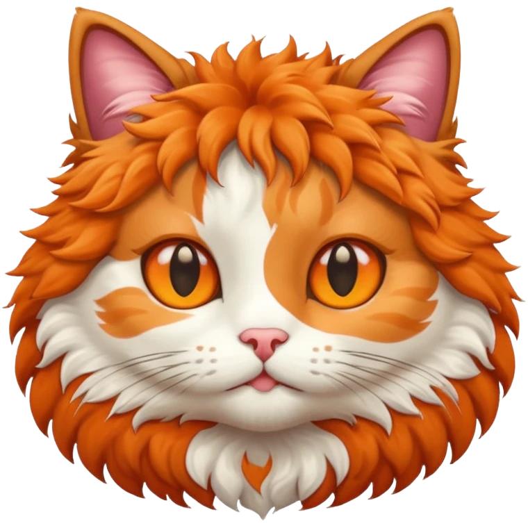 curly cat  emoji