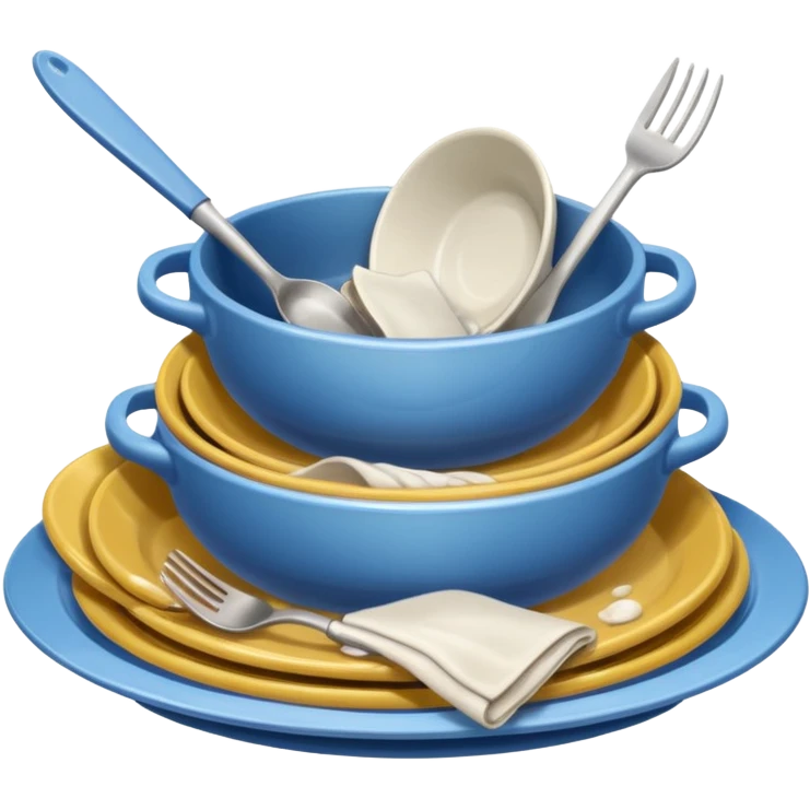 dirty dishes emoji